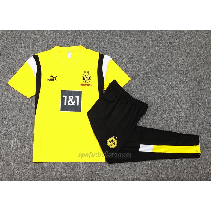 Chandal del Borussia Dortmund Manga Corta 2023-2024 Amarillo